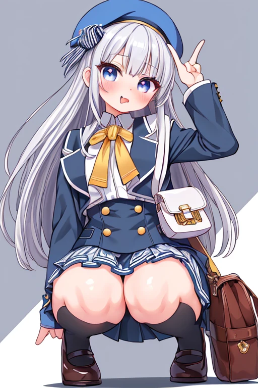 (((stand with feet apart、Shooting from below、Lace panties))、(((Accentuate the crotch)))、Highest quality, 8k, masterpiece :1.3)), whole body, Sharp focus :One Girl,Glowing Skin,SSexy pose,Highest quality,Tabletop,shape,Very delicate and beautiful,Hmph,8k壁紙,wonderful,In detail,Official Art,Very detailedなティッカーUnity 8k壁紙,Incredibly ridiculous,Large file size,Very detailedな,High resolution,Very detailed,Beautiful detailed,Realistic,X-ray,The queue is full,(((Uniform Blazer、mini skirt)))、(((Big Breasts、Silver Hair)))、(((School、classroom)))、Stand upright、Cleavage , ((Silver Hair))、Uniform Blazer、Sexy pose、Hairstyle: Long Hair、both hands、