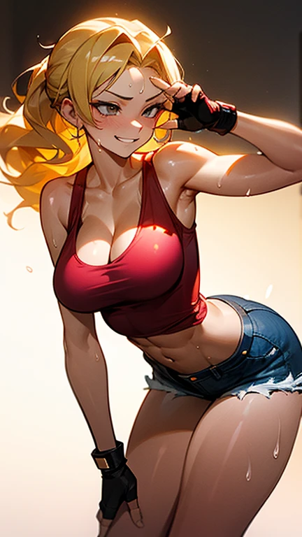 Highest quality、Elementary school student bra、Beige shorts、Cute appearance、Stretch your legs in the room、Armpit sweat、Grass、Ecstasy face,(Attractive person)， (girl１)， (Highly detailed face, profile) , (日本のgirl), Slightly round face, (Tan brown face:1.6), cute, Big eyes、2D，Highest quality，(masterpiece)，(((Whole body image:1.8)))，(((See yourself on screen from head to toe:1.6)))，,(long hair:1.6)，(bangs:1.6),((bronze hair))，(Healthy brown skin:1.8)，((Denim Hot Pants:1.9))，Leather Belt，(Red Bikini:1.4)，(back:1.8),Shining bare feet，barefoot，Beautiful brown eyes，(Attractive thighs:1.6)，Sloppy body type，Sandy beach with sea view，Get drunk，Upward glance，cheeks are bright red，あざとcute，Sleeping face like an angel，A big smile，幸せそうなprofile，Close both eyes，Erotic look，Large drops of sweat all over the body，humid，Waistline、My Room、（Lie face down on the bench:1.6），(Angle shot from the side:1.2)，Back view, Close your sexy legs，Sole、Heel，Ankle