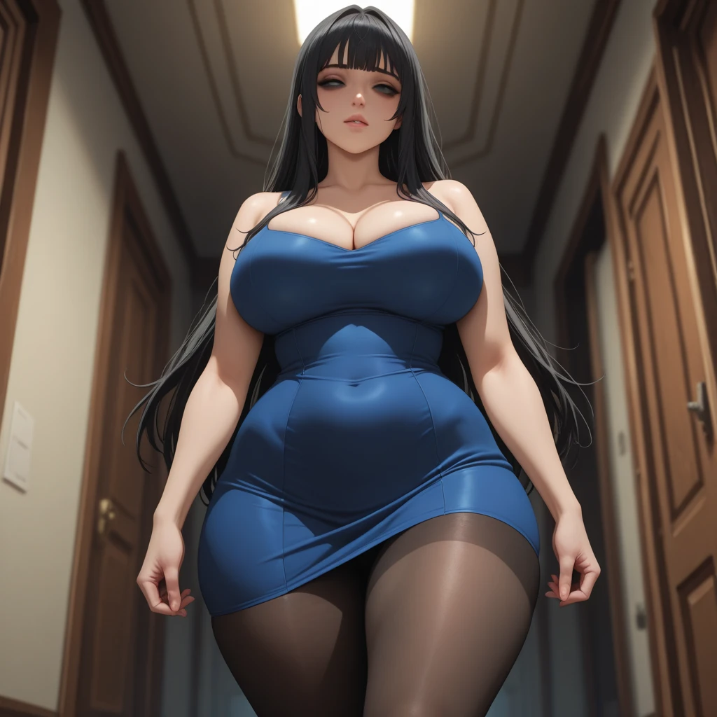 ((midynight, best qualtiy, 8k, tmasterpiece :1.3)), full bodyesbian, long leges, Sharp focus :1.2, 3 beautiful women with perfect figure :1.4, Slender abs :1.1, ((dark brown hair, gigantic cleavage breasts :1.1.5)), (White worn-out underwear, short transparent dress, standing on your feet:1.2), Highly Detailed Face and Skin Textur, Fine Eye, 二重まぶた