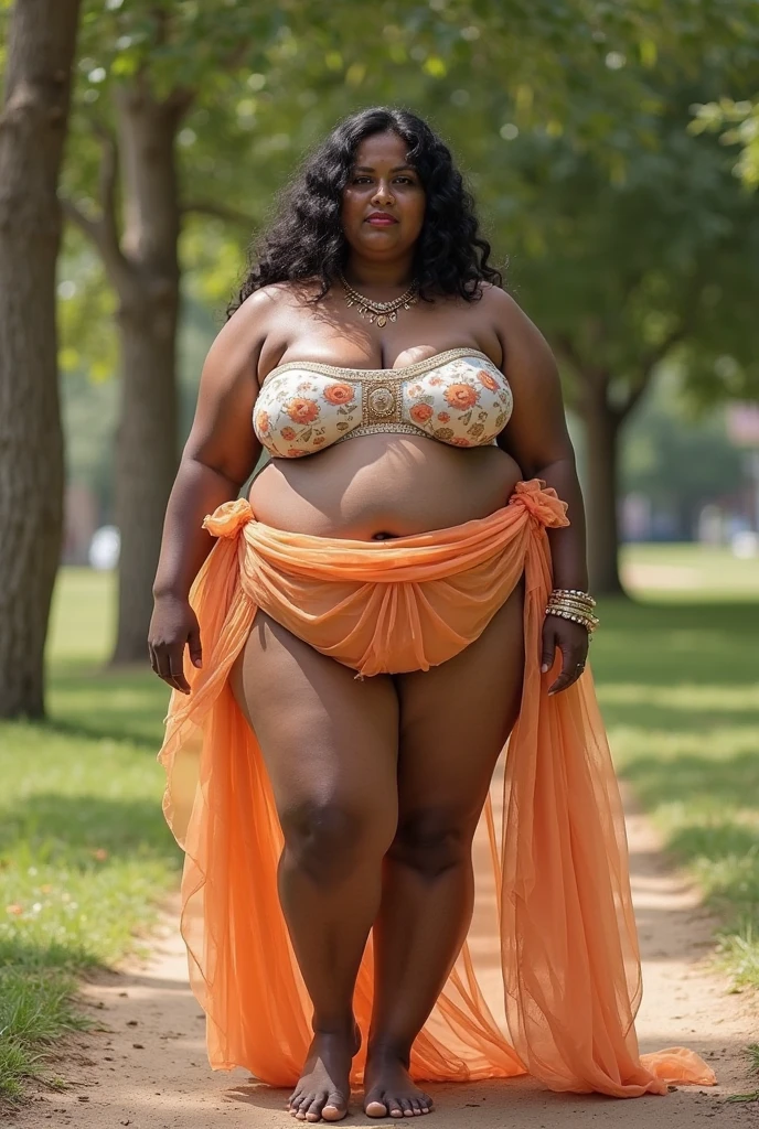 BIG BOOTY CONTEST in park, dark: dark skin melanin, All Women, her scene is rendered in ultra high-quality photo-realistic, previous winners in background, queens have the smallest waists chest abs , UHD, seductive
