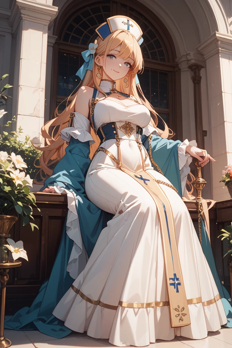 Marie、masterpiece、Best image quality、最high quality、One Girl、 (Cute Smile), independent , Dynamic pose、masterpiece, Anime art style, Cute Characters, full BODY、Most detailed, high quality、Shiny Hair、Bright expression、Very fine and beautiful bright eyes、A soft smile、Very detailed, clear and beautiful face, Awards, Anatomically correct、Cat ear、Orange Hair、It must be detailed enough to be easily identifiable.、Lolita