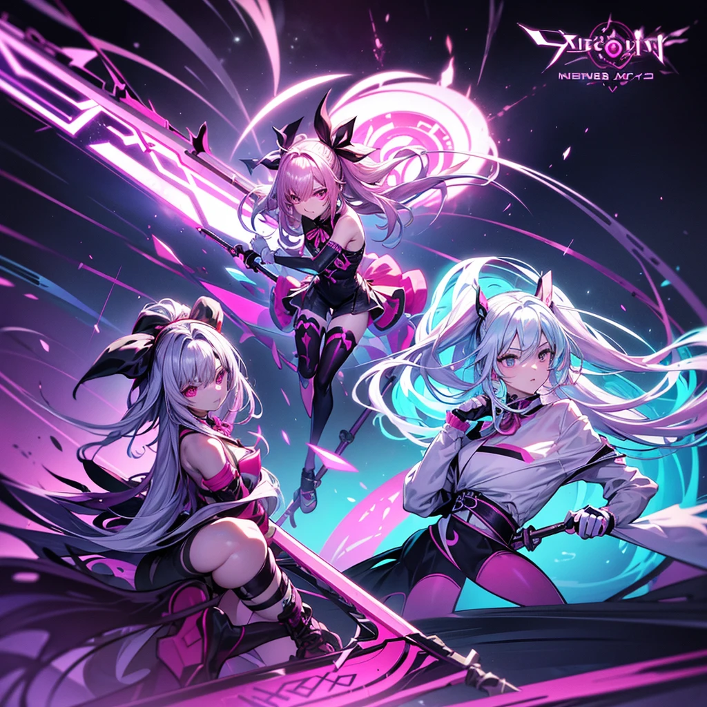 1girll,tmasterpiece,best qualtiy,HighestQuali,offcial art(Very detailed CG unity 8K wallpaper)(best qualtiy),(Most Best Illustration),(Best shadow)Nature',(Seductive eyes),Plump big breasts,Long curly hair,lacy clothing,(sisterhood)