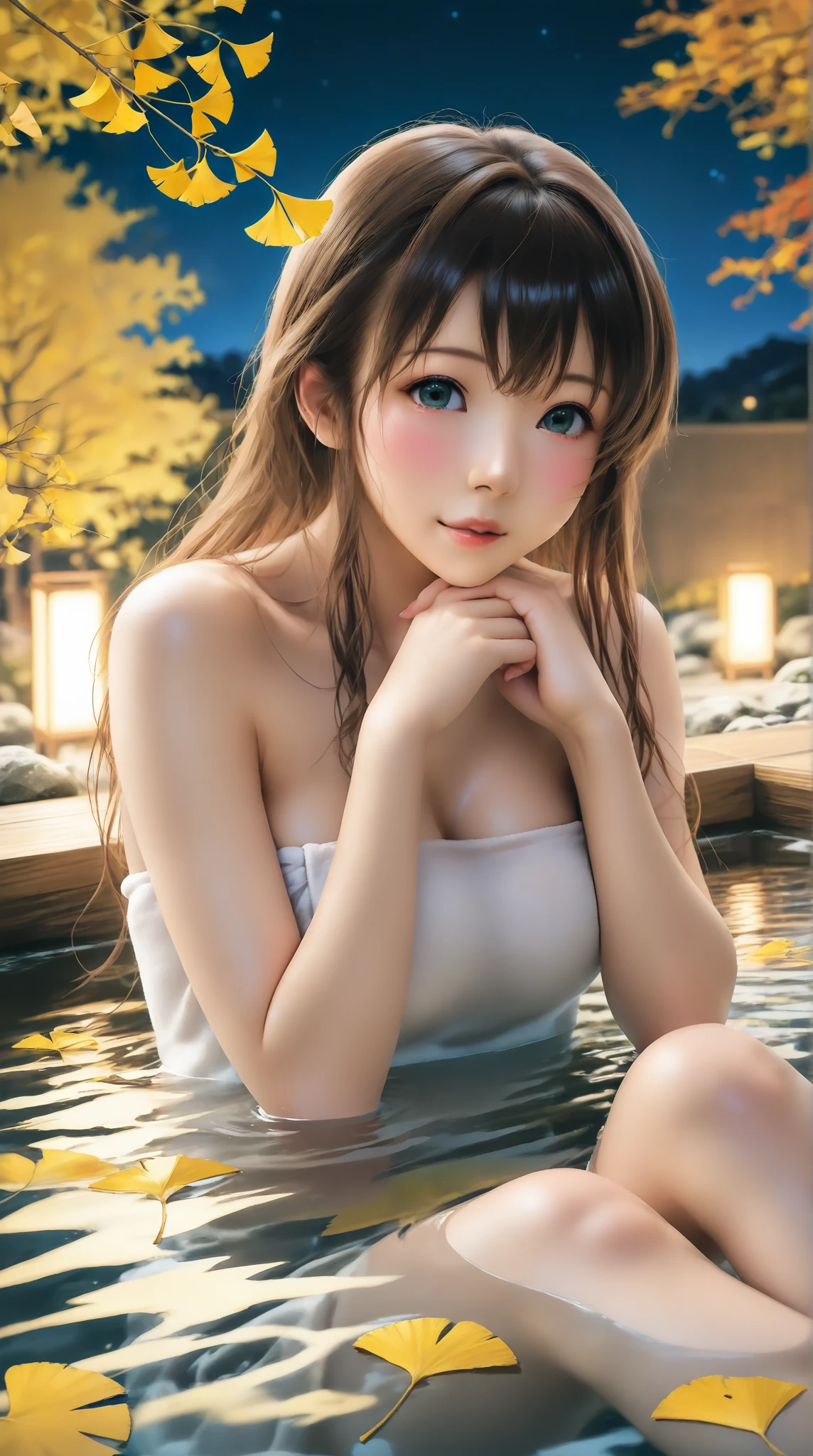 (((Naked beautiful girl:1.3)))、blush