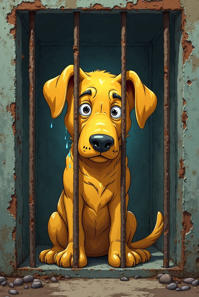 rescue dog from the local shelter