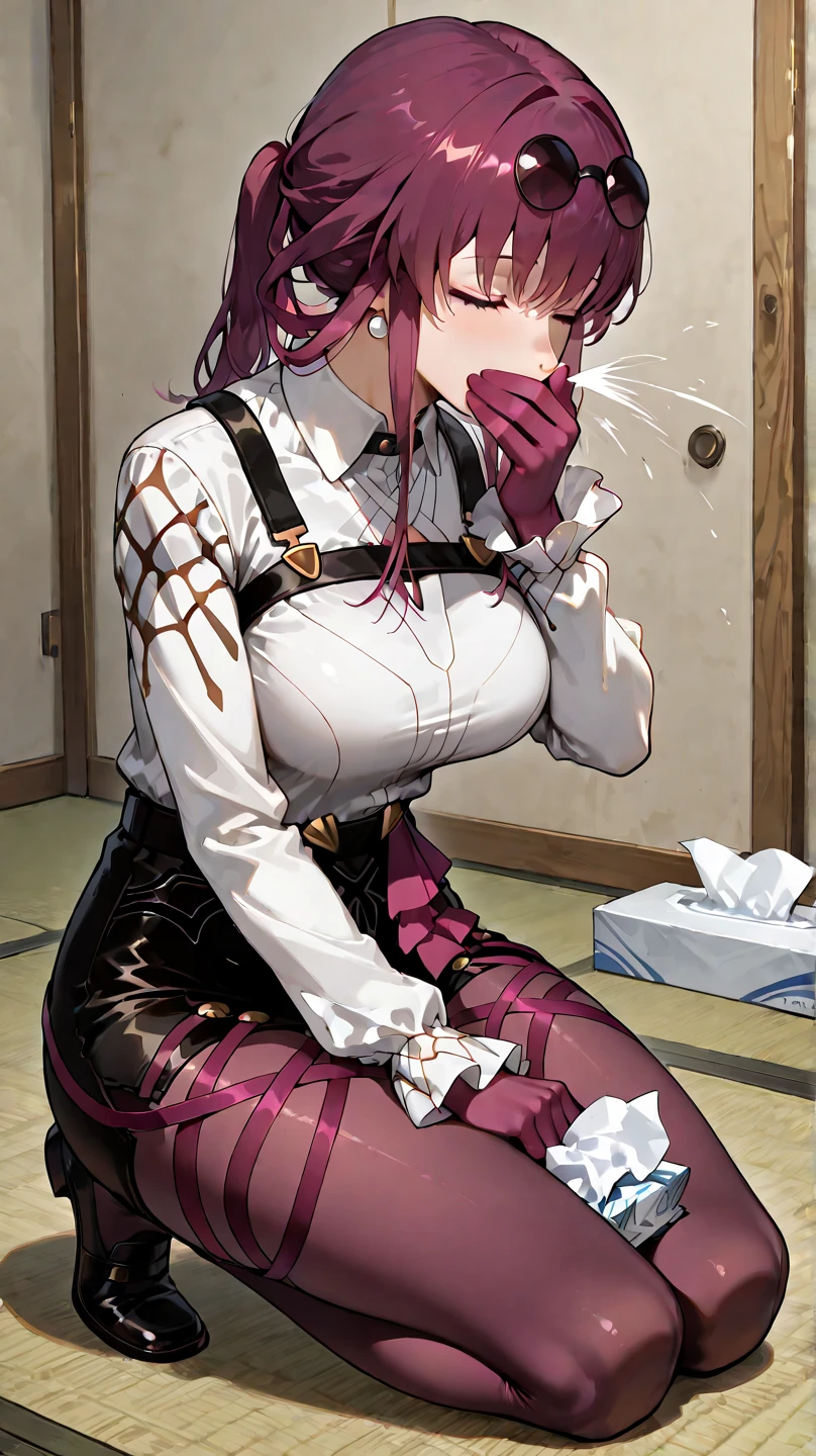 ((((NSFW: 1.4))))、(8K, RAW photo, highest quality, masterpiece: 1.2), (real, Photoreal: 1.4), super detailed, (AV idol), perfect detail, looking at the viewer, full body, open legs, wet body, close up, Pussy juice, Intensely flushed face　((((Crying　Embarrassed expression　Lots of drooling　Lots of tears　Obscene images　Pant voice　Woman in disgrace))))　Inner thighs wet with a lot of love juice　((She screams as she cums hard))　"I, Shindo Eriko, am interested in sex, but I have never cum yet. Everyone, please play with Eriko's breasts and vagina and give her pleasure. Everyone across the country, please take a good look at the scene where Eriko feels good and cums for the first time..." Stripped naked, tied to a chair and forced to spread her legs in an M-shape, the innocent idol begs to be made to cum with her face red with ultimate humiliation... The whole story is broadcast nationwide on TV. The man inserts his middle finger into her genitals and moves it even more vigorously. He then roughly kneads her clitoris. His hands also grab her breasts and ass more vigorously. "This! Please, please, please," Eriko moans in pleasure and begs for forgiveness. However, the men's torture only escalates. While writhing in pleasure, Eriko stunnedly follows the words on the sign. then, when she finally understands the meaning, her eyes widen. "S-Stop! Ah-ahhh, it's bad! S-Stop! it's bad, it's too bad... Ah-ahh!!" Leaving behind a wordless scream, Eriko finally climaxed and passed out. The sign that Eriko saw had the words "Super Hidden Camera!" written on it in large letters, A woman facing the camera and being exposed、She spreads her white panties with both hands to show the crotch area., 　Composition that focuses on the vagina、whole body