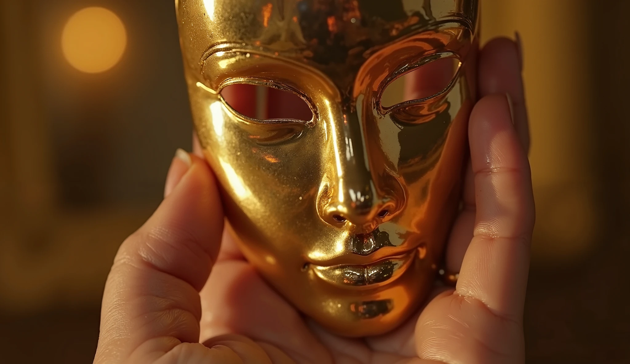 Golden potato man