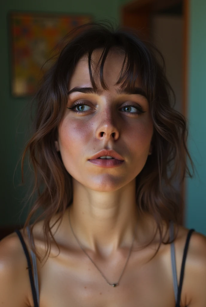  with a  in her mouth  