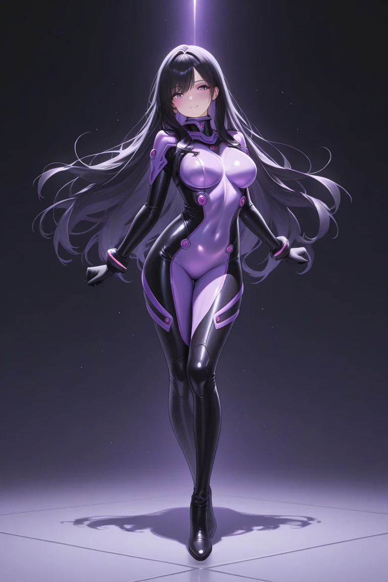 (HD, Sharp, Fractal), Single Woman, Ultra Glossy Skin, Tentacles