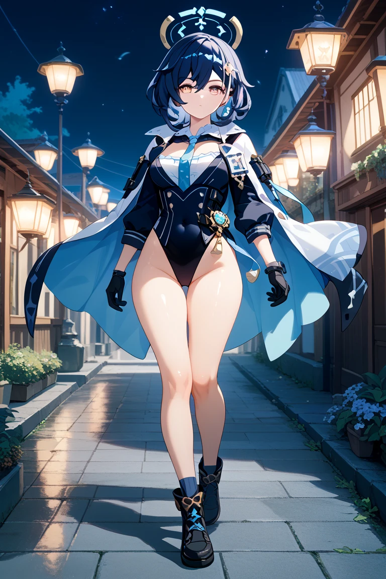 Pokemon furina de genshin impact lado posterior mostrando el culo NSFW sexy mostrando su posterior   full body size