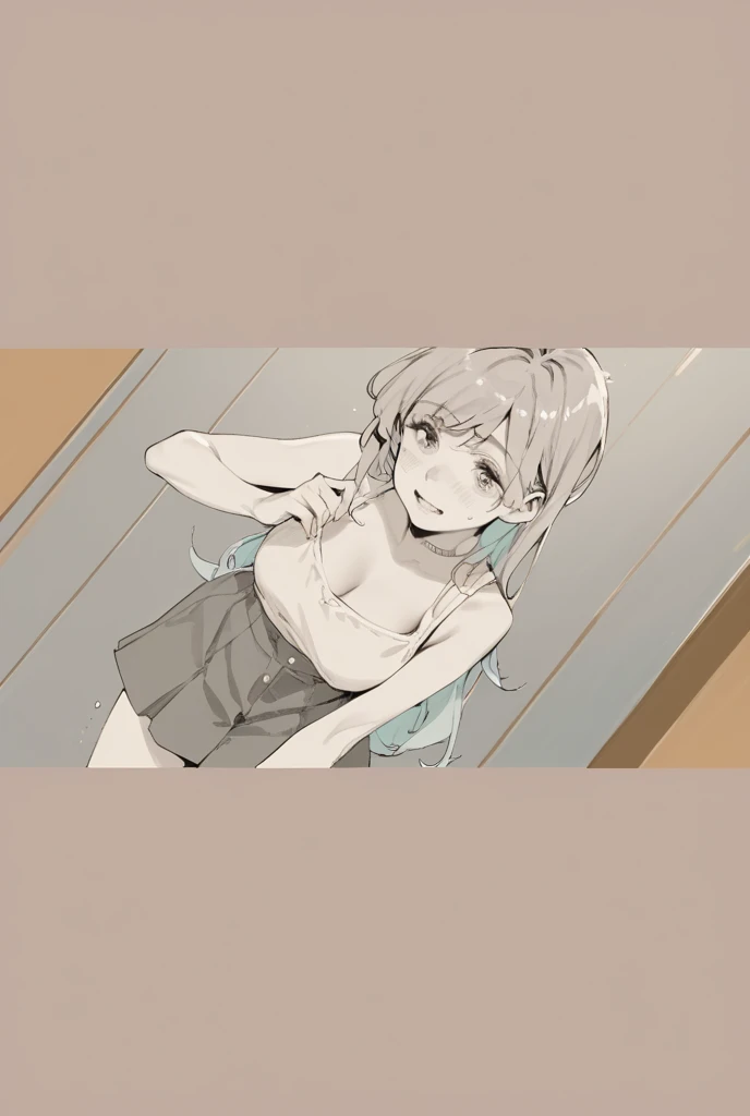 Sweat, Shortness of breath, humid, Blonde, Erection under the cloth, Are standing,