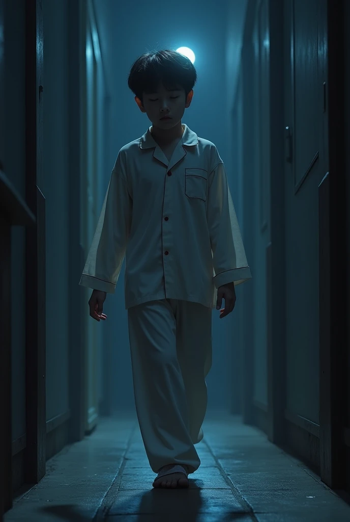 Cinematic Anime style. Manga art. TME0224 face, (((a baby boy, 4yo))) in a funny night (((wearing a baggy zipper onesie with hands in pockets))). (((Prison Cell background))). cinematic lighting, drop shadow, masterpiece, UHD, anatomically correct, textured skin, super detail, high details, high quality, best quality, 4K, full body