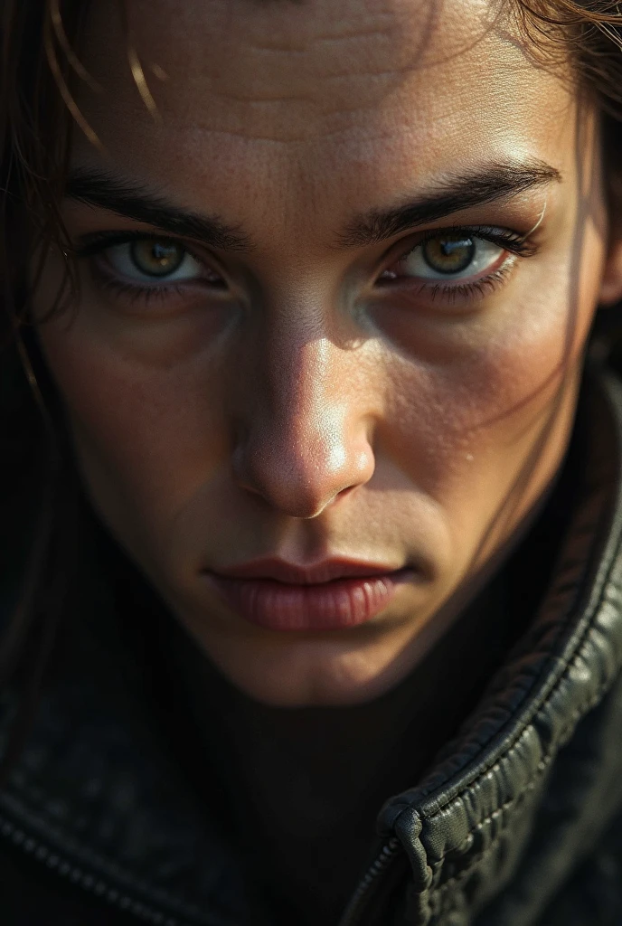 close up portrait RAW photo of sks woman, inspired by fallout, Mad Max and Waterworld, ,absurdres, detailed face, post apocalyptic atmosphere in 1930', an sks woman in rugged power armor holding a rifle with both hands, ((junkyard)), (debris), ((trash)), ((junk)), (((cars))) fill up the streets, rust, corrosion, sense of scale, sublime beauty of the grandiose environment, epic, cinematic composition, volumetric lighting, defined lines, blurred background, saturated colors, strong bloom, ((photorealistic)) panorama by Ed Blinkey, Atey Ghailan, by Jeremy Mann, Greg Manchess, Antonio Moro, Intricate, High Detail, Sharp focus, dramatic, by greg rutkowski, realism, beautiful and detailed lighting, shadows, by Jeremy Lipking, by Antonio J. Manzanedo, by Frederic Remington, by HW Hansen, by Charles Marion Russell, by William Herbert Dunton