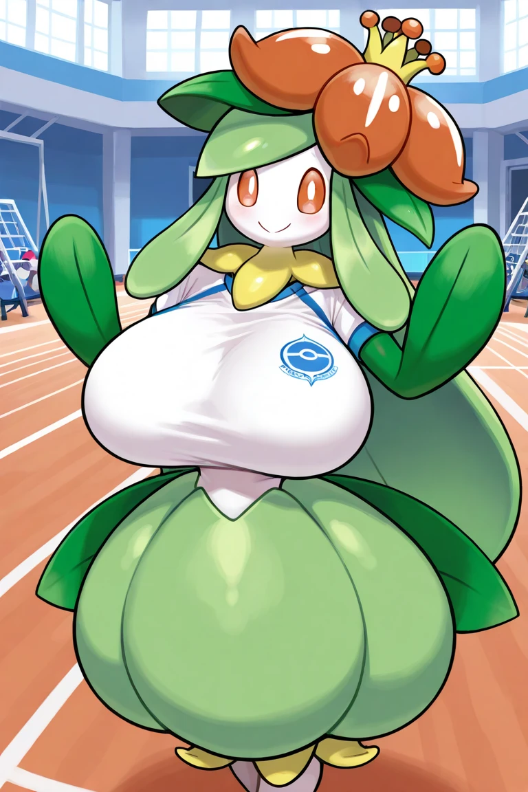 score_9, score_8_up, score_7_up, score_6_up, score_5_up, score_4_up, (source_anime), pokemon, 1girls, (( gardevoir, Tall stature, big breasts, Withered breasts, Sagging breasts, big Thighs, big ass, pussy)), Distant vision, field, Horizon, Pokemon Stadium, sunny day, full body, masturbation, fingering, Pokemon Battle