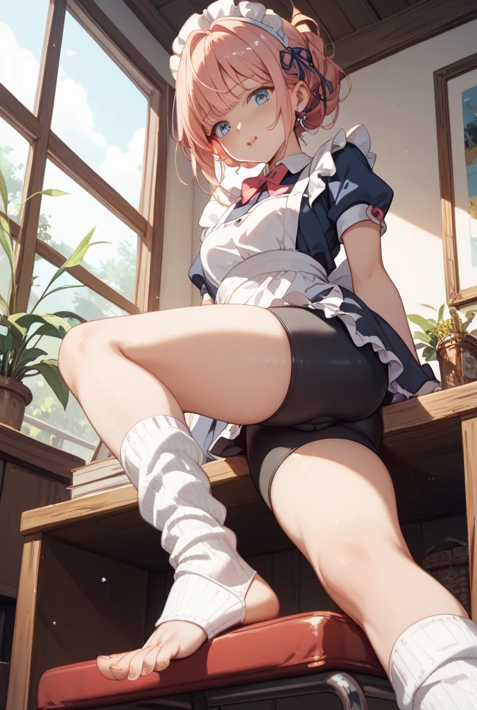 1 girl, on the other side of the longhouse, slicked back hair, blue eyes, Team Rocket ,Team Rocket uniform ,White skirt,crop top,thighs,elbow gloves, ((Session, crossed legs, legs focus, High heels, smile, in a house)), curvy figure, with city views, blush, sunrise

(((masterpiece))), ((very detailed character)), ((Perfect eyes)), ((perfect face)), ((Best Quality)), ((perfect hands)), High resolution, very detailed image, thighs gruesos ROMPER Hermoso fondo, volumetric lighting,