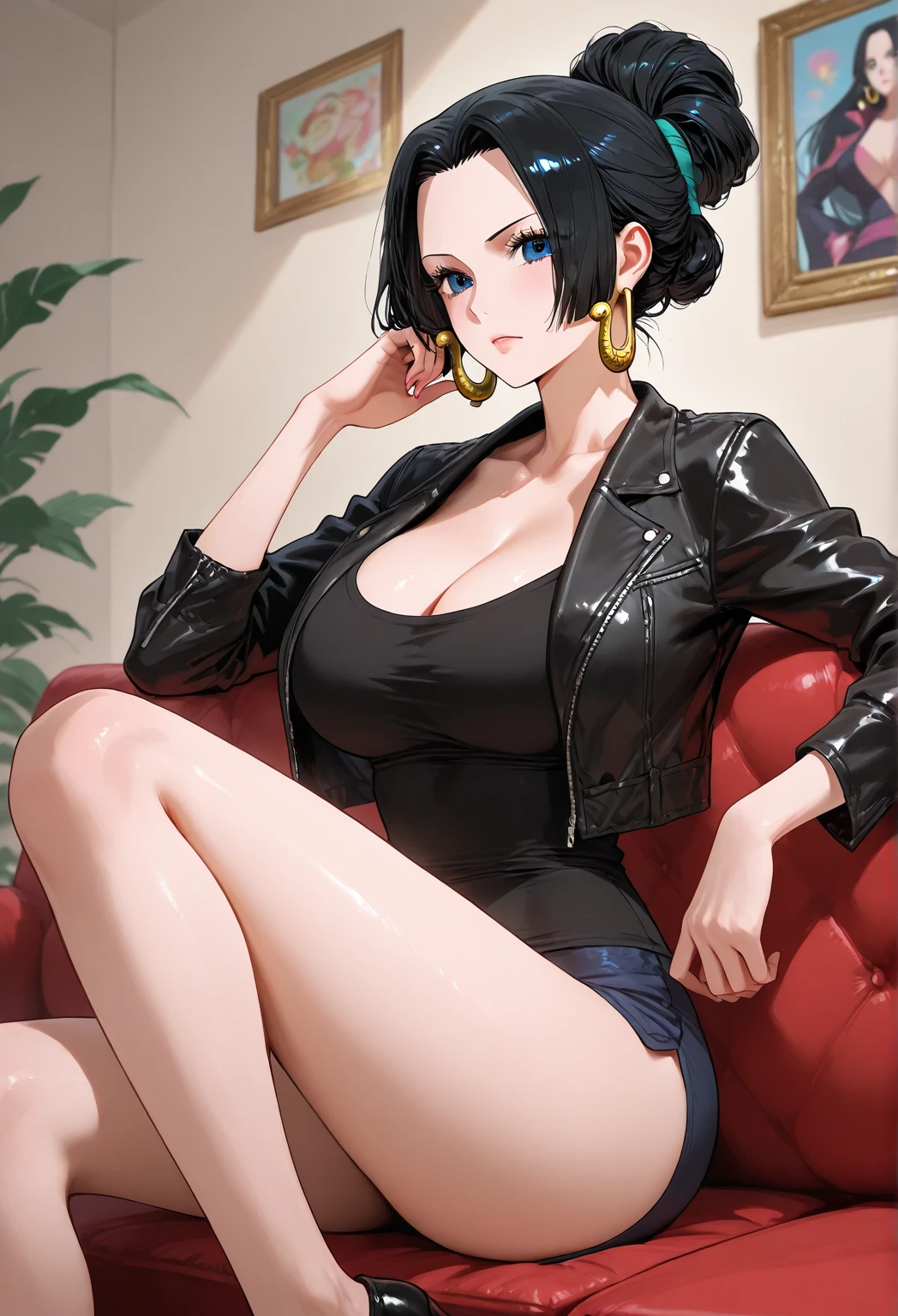 (8k、Best image quality、highest quality、masterpiece)、(masterpiece, highest quality, highest quality, Official Art, Beautiful and aesthetic:1.2), Cinematic lighting、(Front 45 degree light), Accurate human body、Detailed people、Correct five-finger、4K - ultra-vivid、highest quality, masterpiece, Ultra-high resolution, Detailed Background、The perfect background、
Detailed face、((Dimly lit room and attractive girl ))、Sparkling eyes、shiny bright blue eyes、LOL、((Big Breasts、Big cleavage))、((hostess、Hostess、Nightclub、Bodycon、accessories))、Cowboy Shot、Girls Bar、Japanese cabaret club background、(Knowledgeable person、Shiny skin、Oily skin)、Written background、Large red leather sofa、Small glass table、Champagne glasses、Champagne bottle、Champagne Tower、Drunken girl、Adult female、21 year old gal、Thin face、Cute Smile、Girl、A woman sitting on a red sofa、best quality, masterpiece, ultra high res, photorealistic,
1girl , straighthair, makeup, hostess (in a hostess bar),
looking at viewer, (smile:1.1),
earrings, necklace, bracelets, velvet dress,
in the bar with many people, spot light,
from the knee up,