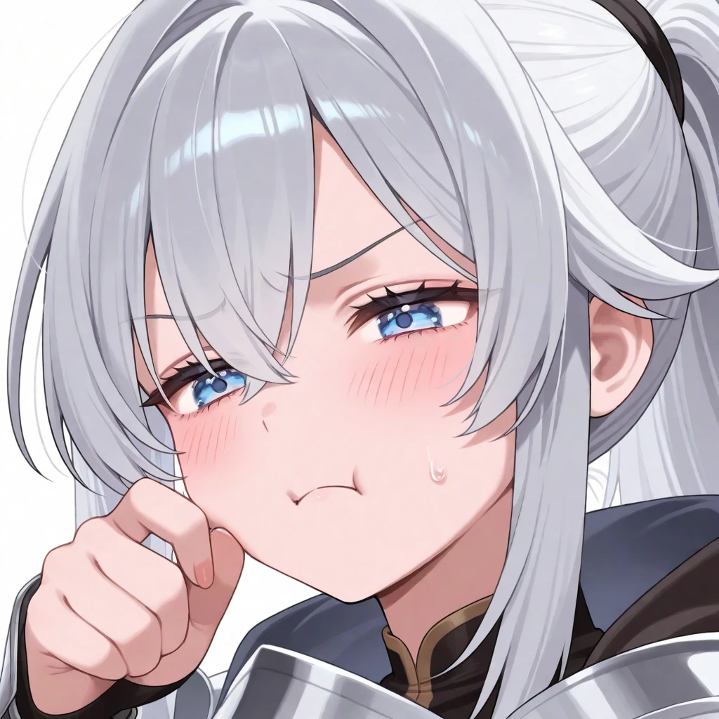 cum in mouth, closed mouth and eyes
