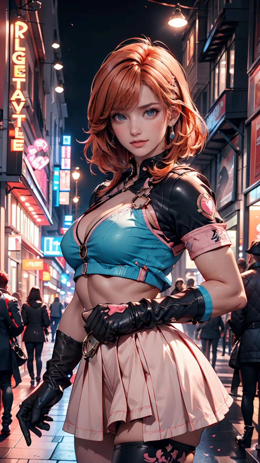 "tema escuro :: closeup foco facial, ultra realista futurista cyberpunk :: :: iluminação natural :: Bokeh :: 8K :: melhor qualidade :: obra de arte :: fundo de paisagem urbana futurista, Fake body and , Mature woman in metal rising revengeance body details, foto de busto, big pink hair, shining blue eyes, wearing a mustard yellow jumpsuit, breasts big, looking 35 years old, eye on the spectator, Look to the camera, , the background is a cyberpunk city, revegeance expression, foco no rosto, de frente, foco no busto, riaden armor of metal gear rising, busty woman, eyeshield
"