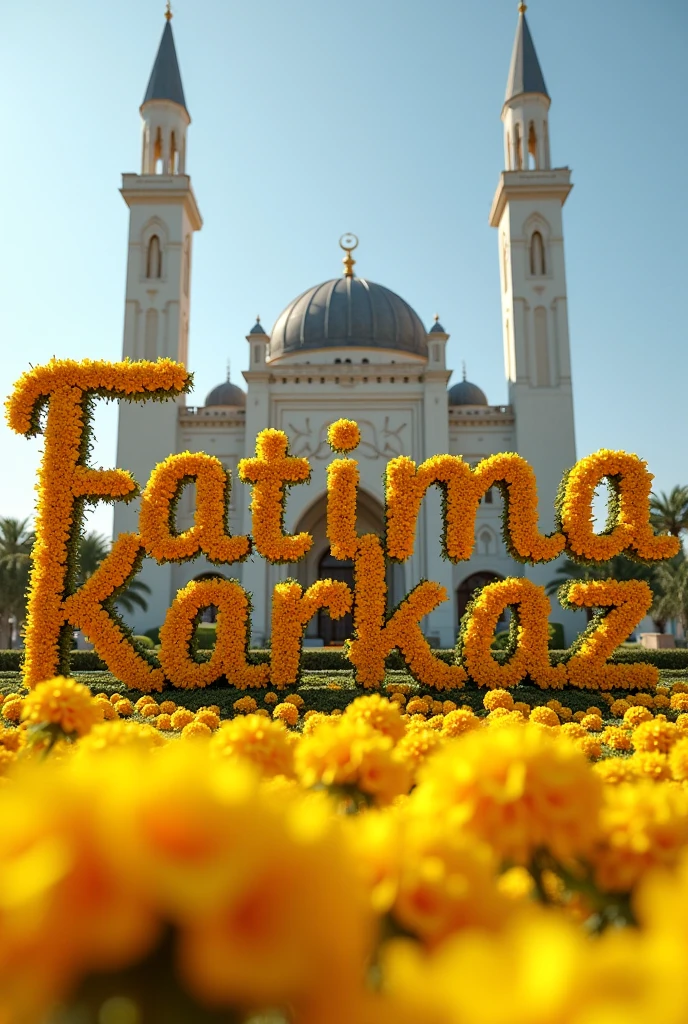 "TUGBA KALAN" is written in 3D in golden yellow and its shadow is reflected on the ground behind it. A beautiful woman, 2, wearing a red dress. There is a large Turkish flag in the background. There is a Turkish flag in the photo. The text "30 AUGUST VICTORY DAY" is written with a different logo in gold color. There are flash and neon lights on the floor.