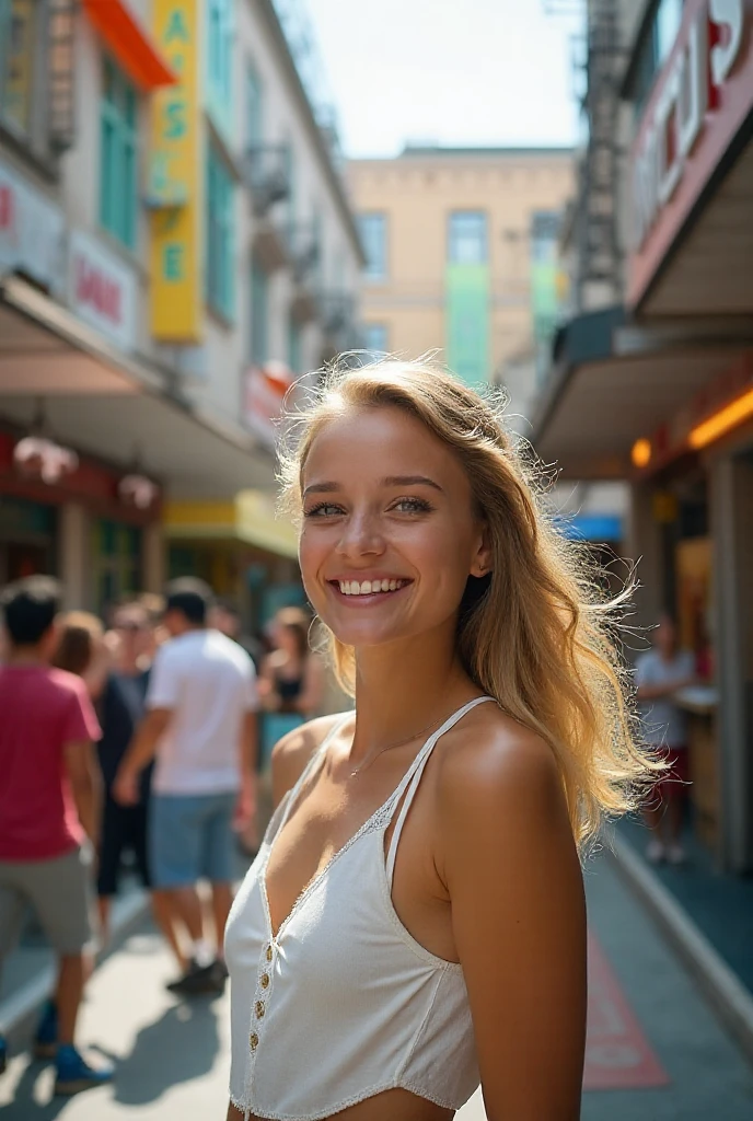 young blond women