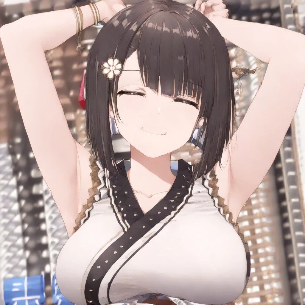 1 woman, alone, 8K, masterpiece, (The shirt will be tight around the chest...............:1.5), Masterpiece, 8ก, (big breasts:1.5), Cute face, smile a little, look at the audience., (hairy:1.8), (nipple:1.6), , blue panties, Show some shirts.. ,