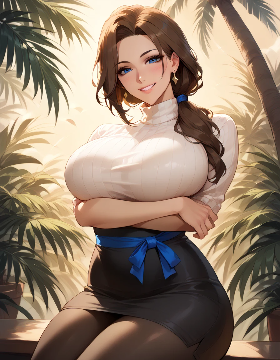 attractive korean woman, ripped muscle, muscular body, small breast, pale skin, smile(blush), nude, hat, thin necklace, sixpack abs, [ultra detailed skin:1.2], brown hair, wavy hair, 8k uhd, pussy, full body, crowd, public, forest, waterfall, standing,