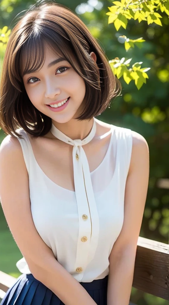 (1. Female), (The best quality at its best:1.4), (Super detailed), (Very detailed CG unified 16k), Beautiful woman with perfect figure: 1.4, Sharp focus: 1.2, Very detailed, High-quality RAW color photos, Professional photography, Great face and eyes, cosmetics, (Amazingly beautiful girl), ((Asuka)), ((Polo shirt, White mini skirt)), Are standing, Sexy posture，(Playing on the golf course:1.3), (View from below), Realistic movie faces, Wide zoomed out view of head to foot length, Full body long view, Realistic, ((Realistic natural orange red hairstyle, Realistic blue eyes)), ( Short Bob Hair:1.5), (necklace:1.5)、, Very beautiful face, Perfect model beauty, Mouth swelling, Highly detailed face and skin texture, Fine grain, double eyelid, Medium chest, smile, Crack, west, (masterpiece), highest quality, High resolution, Very detailed, Blurred Background, Depth of written boundary, Cinema Lighting, Great legs, , Clear, well-maintained skin, (((Women make up the majority of the photo)))