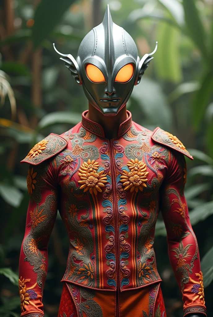 ((highest quality)), ((masterpiece)), (be familiar with), perfect face(highest quality)、8K、Precise、Money heist masked woman, side lighting, best shadow, special effects, Dense jungle in the background、kingdom of wakanda