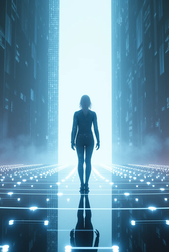 photorealistic, photo of single full body holographic projection of red transparent hologram central american woman looking away with (arms crossed:1.2), desert scene, model, 8k <lora:Transparent_Hologram_Woman_epoch-3-resized:0.85>