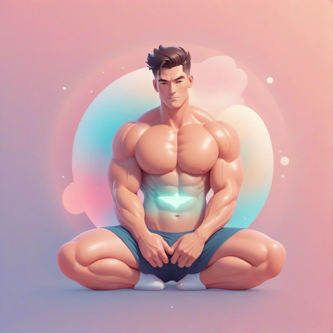 Man. Gay bubble and fleshy butt man