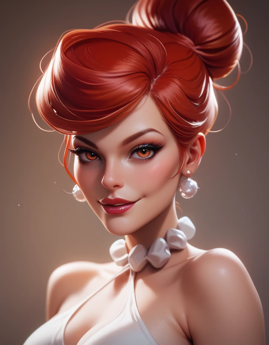 art by Mike Campau, oil art, theater curtain, random side view, very pale milk skin, anime young woman, perfect hourglass figure, posing, ultra cute, ultra joyful, bright blue eyes, pink-orange hair, wearing a warm pink-white ultra uptight corset beach dress, lut, ultra skin indentation, warm vibrant pastel colors, insane details, intricate details, hyperdetailed, closeup, 8k, volumetric light, depth of field, perfect anatomy, completely clean body, art by Mike Campau