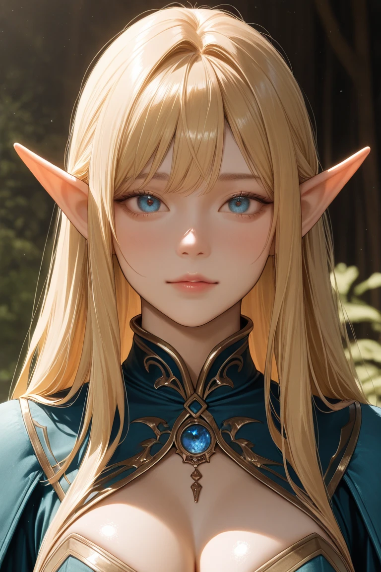 1 man in fantasy clothes with 1 elf woman and 1 witch woman,   masterpiece,best quality,ultra high res,photorealistic,8K UHD,hyper-det ailed
