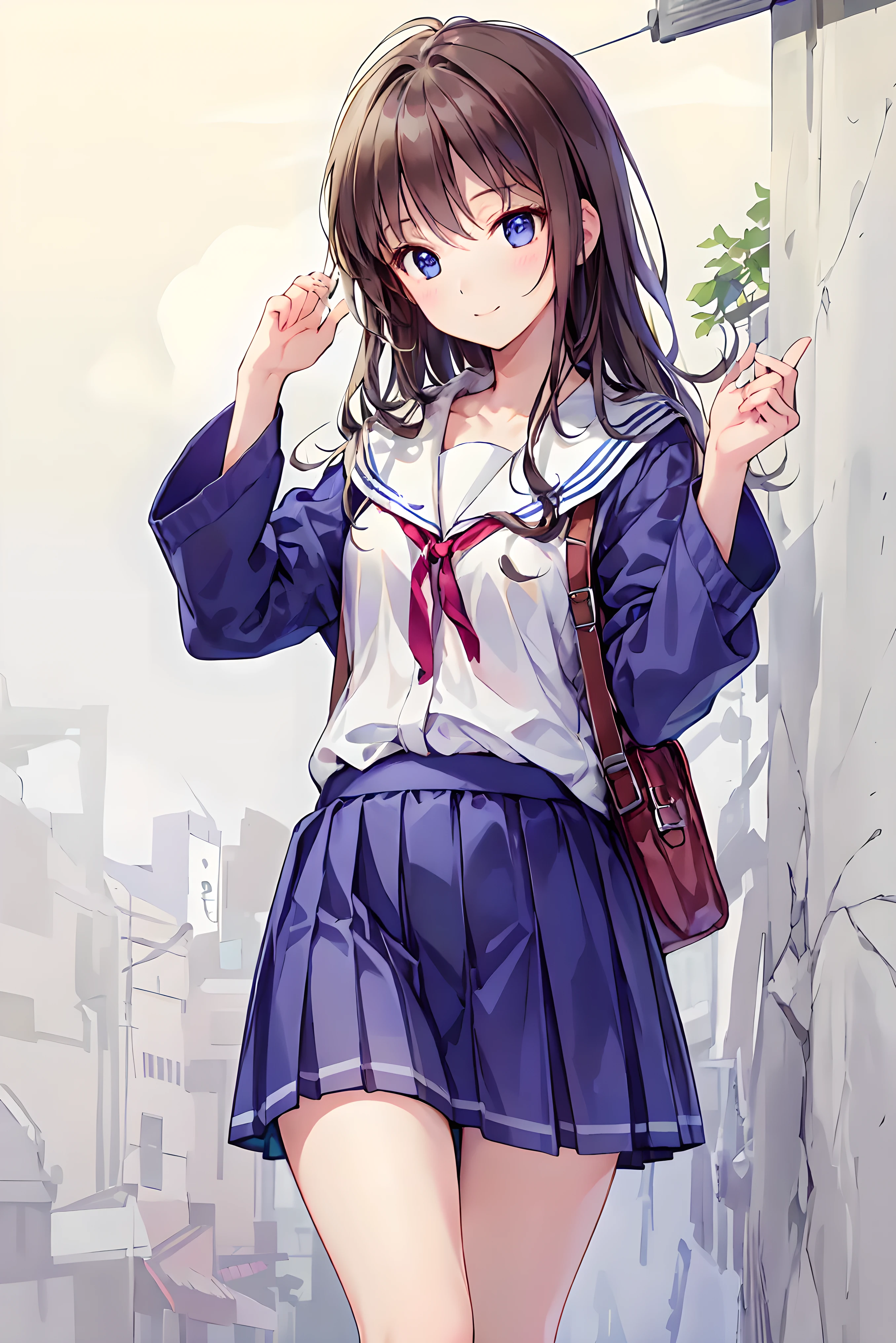 brown hair, shortcuts ,My hair is unkempt, slender beauty ,hole々 Positive Attitudes ,small breasts,beautiful legs, Her Charming Gray-Blue Eyes Shine Like Stars ..,(masterpiece:2.0), (best quality:2.0), ( sidemap:1.5), ( sexy pose:1.5), (red face:1.3), (realistic:1.5), 1 , Precision small handle, embarrassing looks , smile, Very nice girl, innocent face , Youngface, Clear Eyes, Sparkling Eyes, Small box, beautiful skin, super res, highest resolution , Japanese high school students , blazer uniform,brown hair, do