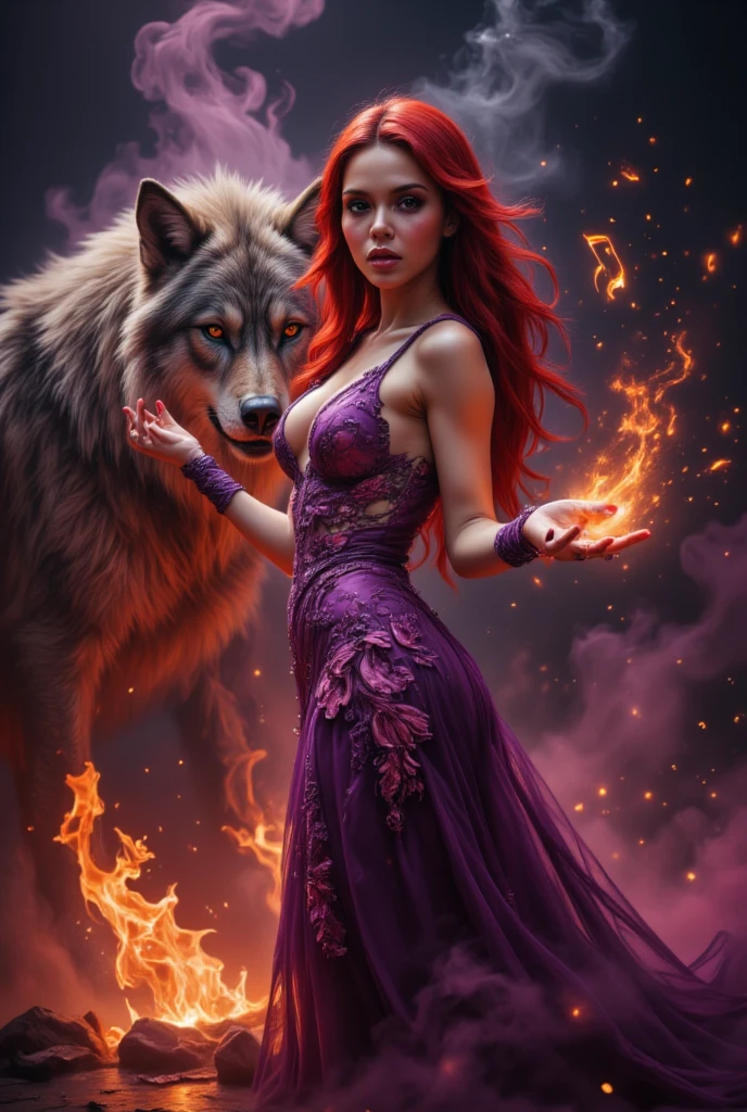 1 girl, xayah, Red-Hair,