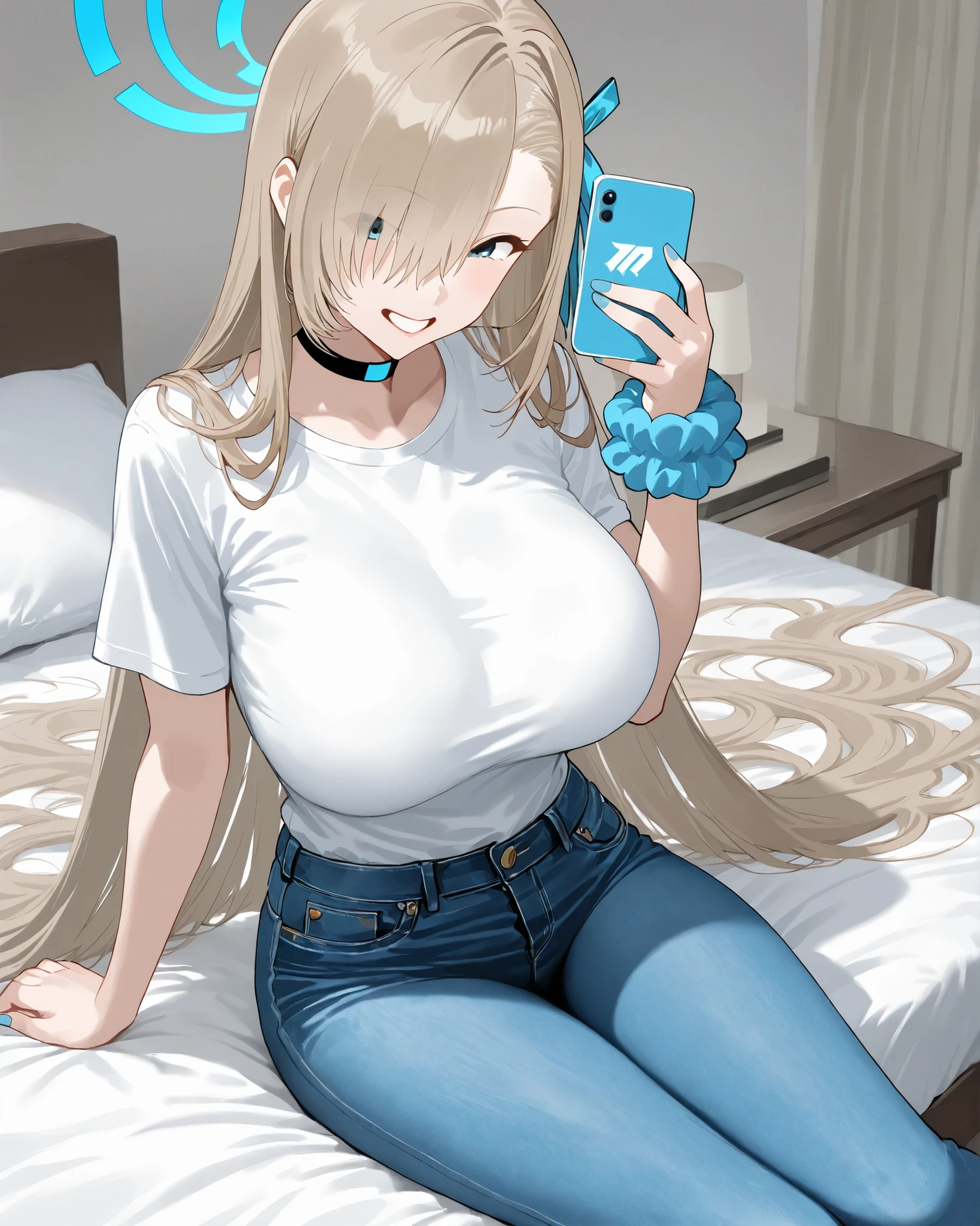 Very detailed、Highest quality、Best image quality、masterpiece、8k、(Two women standing side by side:1.5、Two women hugging each other)、(shoulder-length blonde hair、Medium Long Hair)、(smile、Open Mouth) 、(Hilarious)、(Big eyes)、(Beautiful and shining eyes)、(Detailed anime eyes)、(Puffy eyes)、(Big Breasts:1.5、topless:1.5、only breasts are in full view :1.5、bare breasts:1.5 、bare nipples:1.5、 thick nipples、erection of nipple、pepperoni nipple、necklace)、((SFW Huge Body))、Cowboy Shot、(highleg panties:2.0、Calvin Klein T-back、ckundies)