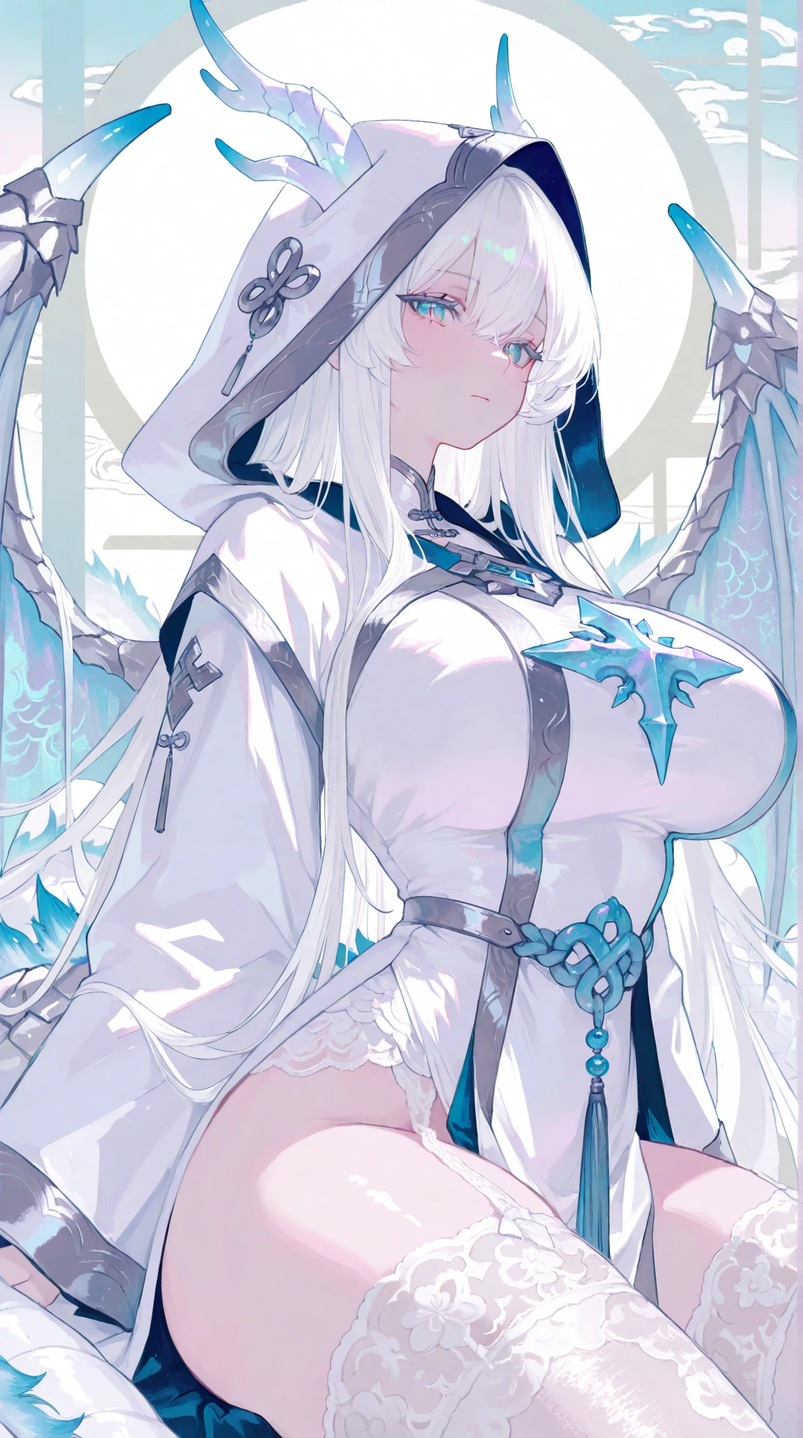 nsfw,Bare Breasts,Showing off her nipples,Highest quality,Masterpiece