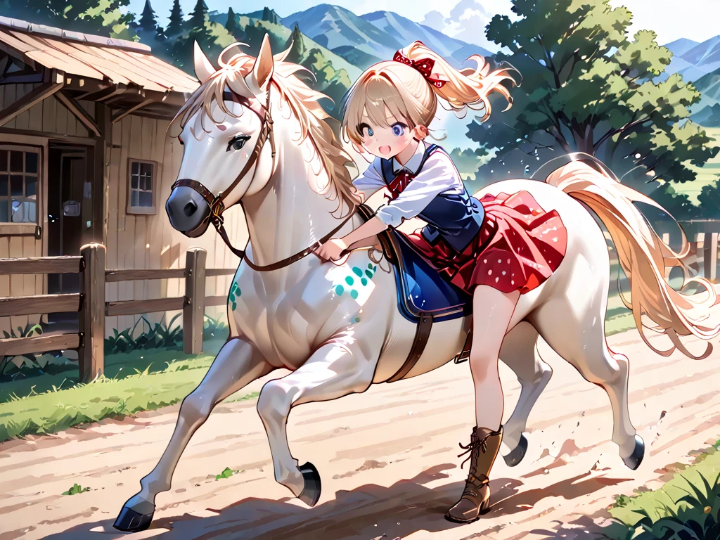 Three Girls、The organs are pulled out、Anal sex with a giant horse