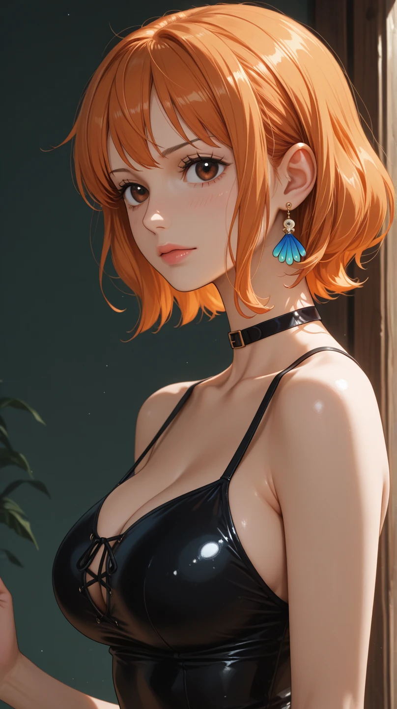 Large breasts,Kizi,Keep one's mouth shut,female focus,musculous,Muscular females,milk,latex,Serious,独奏,spiked hair,topless female,ripped clothing,ultra instinct,nipple bump,Orange hair,((tmasterpiece))full bodyesbian
