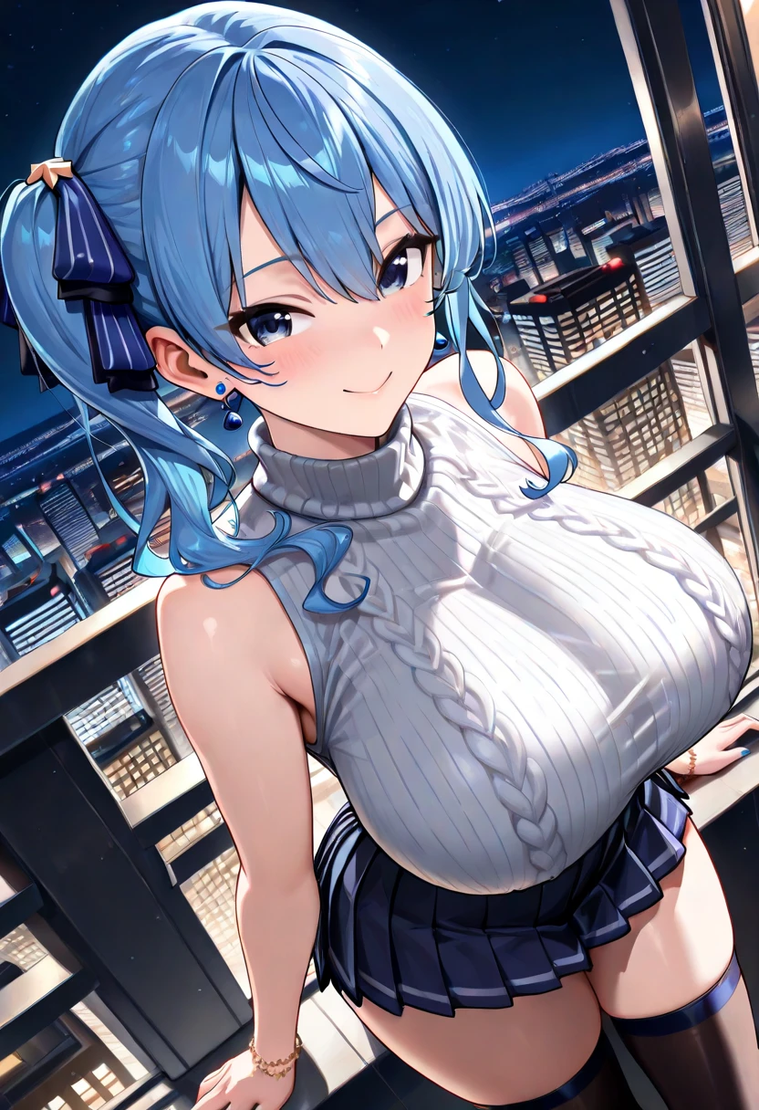 ((highly detailed)), nikke, shifty, perfect human hands, (great breast:1.1),masterpiece, best quality, ultra-detailed, glistening shiny, glowing light, ray tracing, HDR, deph of field, (perfect face, detailed face, detailed eyes,perfect hands,perfect fingeredium boobs:1.2),8k,HD,ultra realistic face,ray tracing,perfect lighting,best quality, ultra-detailed, shiny eyes, (smiling:1.1), ((1girl:1.2)),cowboy shot,thicc,streaked_hair,((blue gradient hair)),multicolored eyes, gradient eyes, (glowing eyes:1.5), mascara, (fashion make up), (blush,inside an office, sitting on a desk, window, office chairs, desks, monitor, mouse, office window, desk, chair, computer, ceiling, ceiling light crowd, crowded office),((super detailed background)), dynamic poses, ((8k wallpaper)), mini skirt, (((pussy))), (((pussy juice))), (((nipples))), (((naked))), ((lying down on a desk)), ((spreading legs))