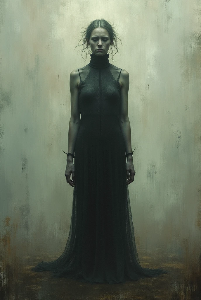 Imagine with me a slim person with slightly yellow teeth and distinctive brown eyes. He is tall 