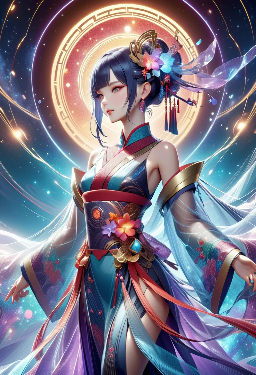 (32k:1.5, Highest quality, masterpiece, Ultra-high resolution), Perfect dynamic composition, Professional camera work:1.6, Enchantingな肖像画:1.3, Cinematic Light, Very detailedな肌と顔の質感:1.3, Very accurate, Very detailed, (Ride the Red Dragon:1.3, Holding a walking stick), (mysteriousな:1.2, Great background:1.2, tradition:1.2, Belligerent:1.2, Majestic:1.2), Adult female, Graceful Goddess, Incredibly slim body, Fair skin, (smile:0.9, Totally captivates you:1.0), (Fractal Art:1.0, Japanese Shrine Maiden Costume:1.3), Ample breasts, Sensual sitting position:0.6, Calm pose, (Beautiful Blue Eyes, Beautiful erotic eyes:0.8, Feel the beautiful eroticism:0.9), (romantic, dramatic, mysterious), Object of admiration, Artistic, Innovative, Enchanting, sense of openness, sense of cleanliness, Heartful, Fancy, exciting, Extreme, ((Adult charm, Feminine charm, Hair blowing in the wind))