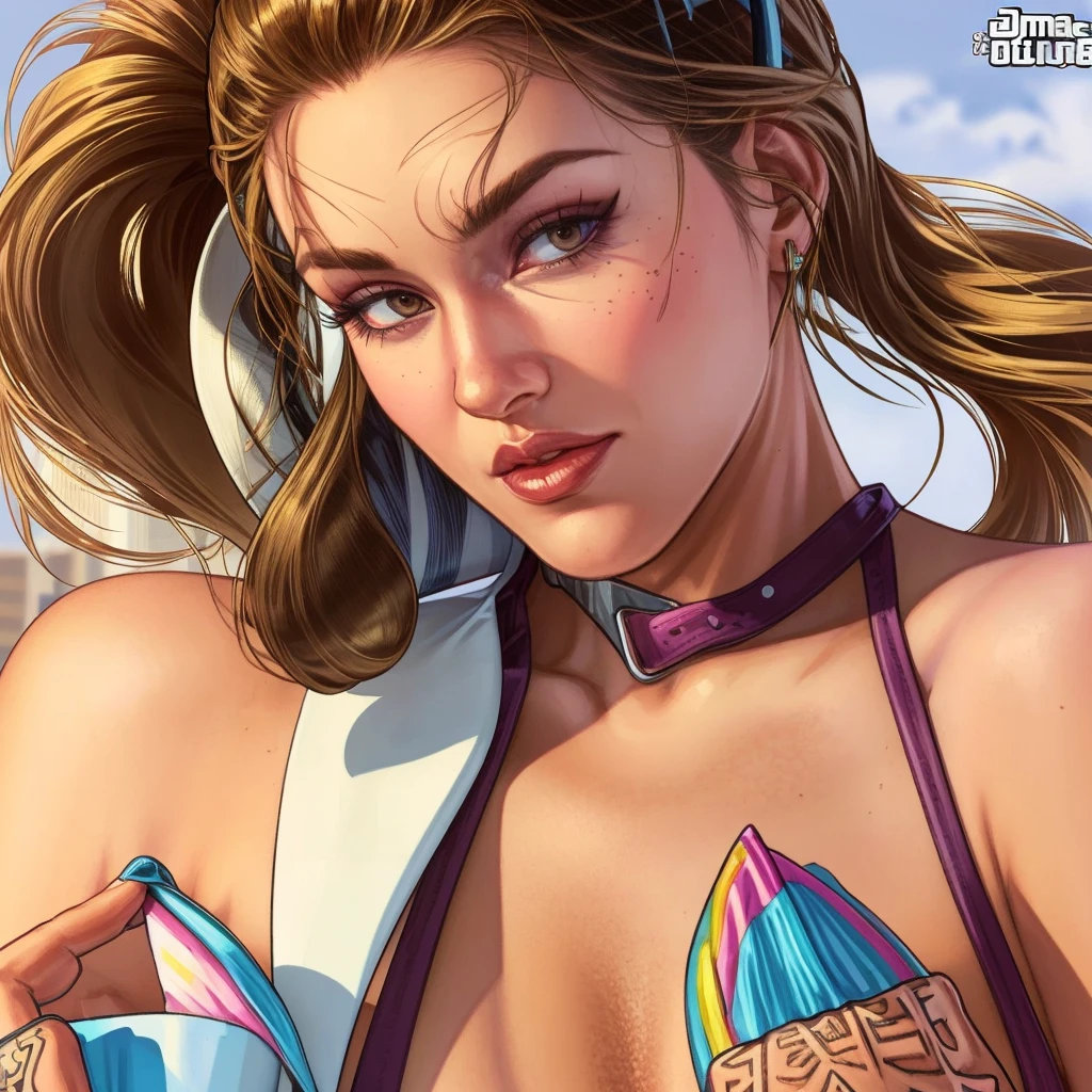1girl, super heroe from another dimension, dynamic pose, looking far away, amazing woman