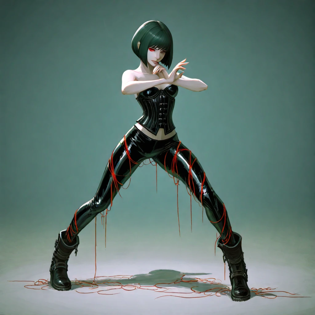 Close-up of a girl in a black leotard、Black shiny latex suit, Saiyan Girl, wonderful, Nano Girl, Female body type, Inspired by Hiromu Arakawa, Anime Manga Robot!! Anime Girls, Fubuki, Full Body Suit, by Hiromu Arakawa, , wonderful, silk, Beautiful and attractive anime teen, Anime Girls of the future, tears,Drooling,Pee,Sweat,Tongue out,incontinence,Peeing,Mouth open and tongue out,Estrus,Eyes wide open,Estrus,Blushing,Nipples are erect,Face is hot,Lust、Mouth wide open and tongue sticking out、Red face print on upper face and chin