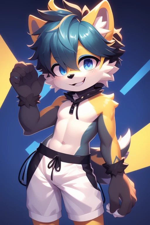 [(White background:1.5),::7] hexagons, cinnabar, drank, of身体，dark skin，强壮of身体, Magic Light, (stand up and shoot, on top of bed, (of,rain,wind), sky sky, 详细of月亮, light particles, night, starry sky, (by kenkert)(author：Pino Deheni), Vision  ,Pola, lie, easy，collar，Dog leash，锋利of爪子是红色of，虚弱of，，purple eyes，The body is glue，The whole body is covered with glue，Black loincloth，散落of布条，Milk spillage，充满牛奶of缠腰布，Milk drips from the mouth，伸出她of舌头，love，，性感of姿势，Shaking violently，Excited，covered in milk，The tail is raised