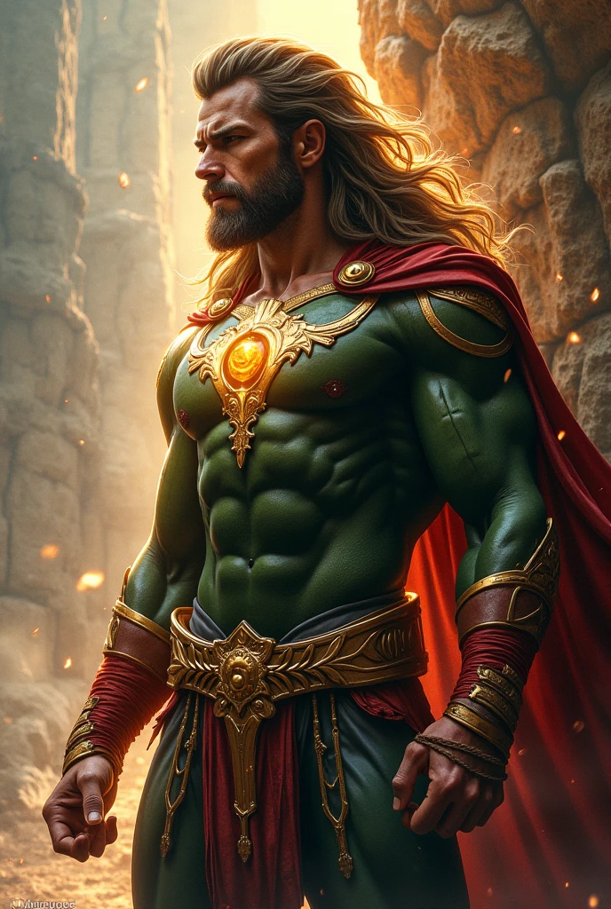 (CeltPunkAI:1.25), (scifi:1.25), (one male).
Very detailed masculine face, heroic, detailed realistic open eyes, (muscular:1.9), narrow waist, (long hair), (slight smile).
detailed, intricate. (Robotic arms and legs), (human torso and head), (shirtless) (topless male) (exposed chest), (nude) (completely naked), large penis, glans, frenulum, large balls.
Realistic, photoreal, High contrast, high saturation, highly detailed, high quality, masterpiece, volumetric light, vibrant colors, bokeh, depth of field.
<lora:BeautifulEyes:0.9>
<lora:CeltPunkAI:0.9>