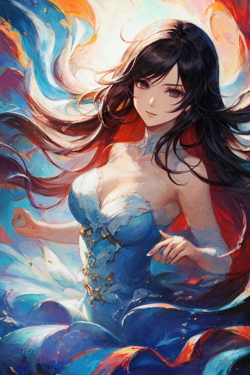 (Close-up image:1.4)((masterpiece:1.5,Highest quality,Beautiful images、2.5D、Abstract、Artistic、Watercolor))(One girl, 独奏)(Cute Girls、large breasts, Gray Hair、short hair、Beautiful breasts、Beautiful breasts cleavage),(profile、Look at an angle、shake your head、Sad look, Floating Hair、Backlight)(Plain background:1.5)((Dynamic Angle:1.5)). (kimono、Off the shoulder、sexly). ((from side))