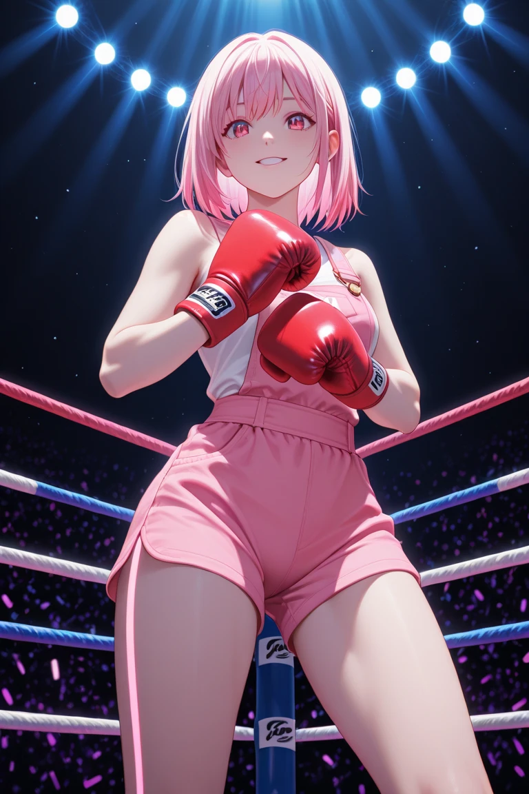 Girl boxing fighting knock out in ring knock out in ring beat