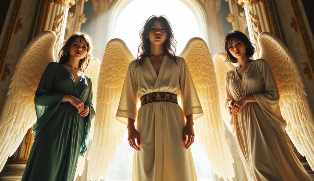 There are 2 characters, a devil and an angel. The devil loves the angel one-sidedly. protect the angel