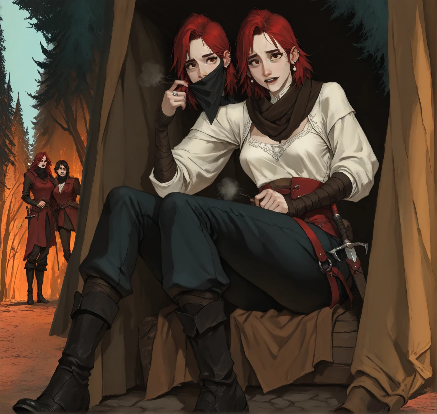 (top-quality)、(high detailed 8k)、Rape、post-facto、remilia scarlet、military outfits(black)、decoration、a belt、Military Personnel、defeated by the enemy、Niso、Long laced boots、cum shots、Clothes billi、Half-undressed、terror、the woods、Burrows、tears、srestrained、Hand flail、chains、Pull、bloods、Surcourt、tight skirts、Crying face、lamentation、tentaculata、Strangulation、seedbeds、insect、Slurp、high quality pants、Betrayed by villagers、spawning、insertion、Birth