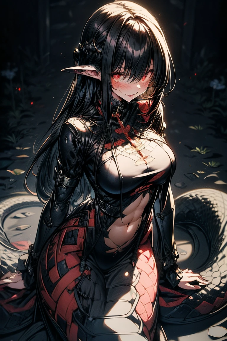 A skinny student girl is parasitic. Parasites are parasitic her. Chrysalis is under her skin, Ugly holes are on her skin, Decayed eyes, Scratched body, Teared skin, Morbid face, Bloody Wounds, Cracked limbs, Parasite, Be parasitic, Infection, Larva, Maggot, Fleshy, Grotesque, Perfect quality, Ultra detailed