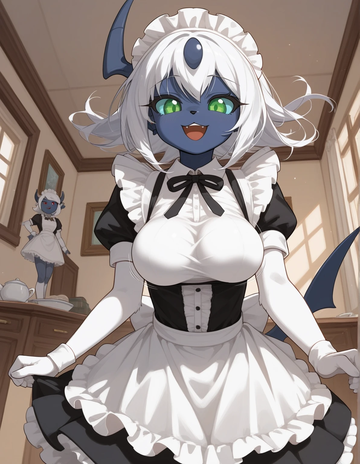Shark girl, very y, bigaid bikini set, Stick out your tongue and drool.